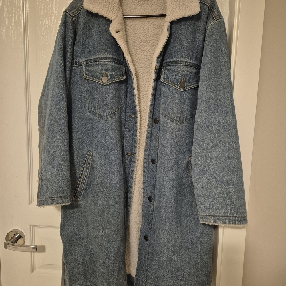 OAK + FORT Sherpa Lined Jacket